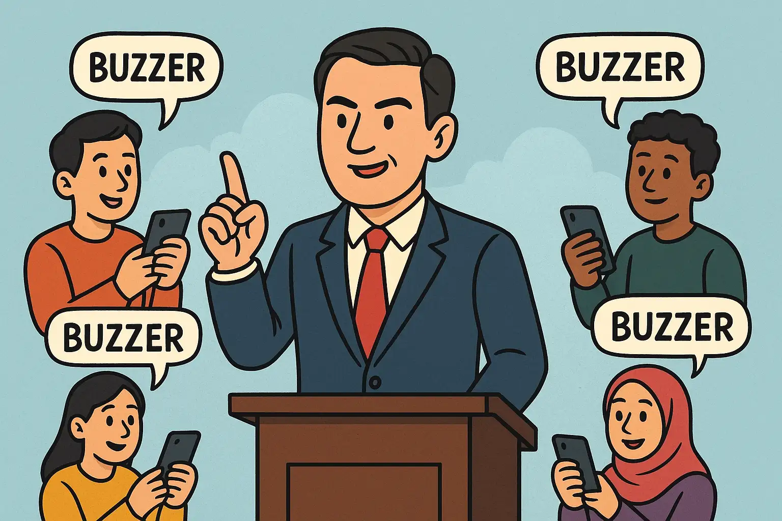 Read more about the article Jasa Buzzer Politik: Strategi Komunikasi Efektif di Era Digital