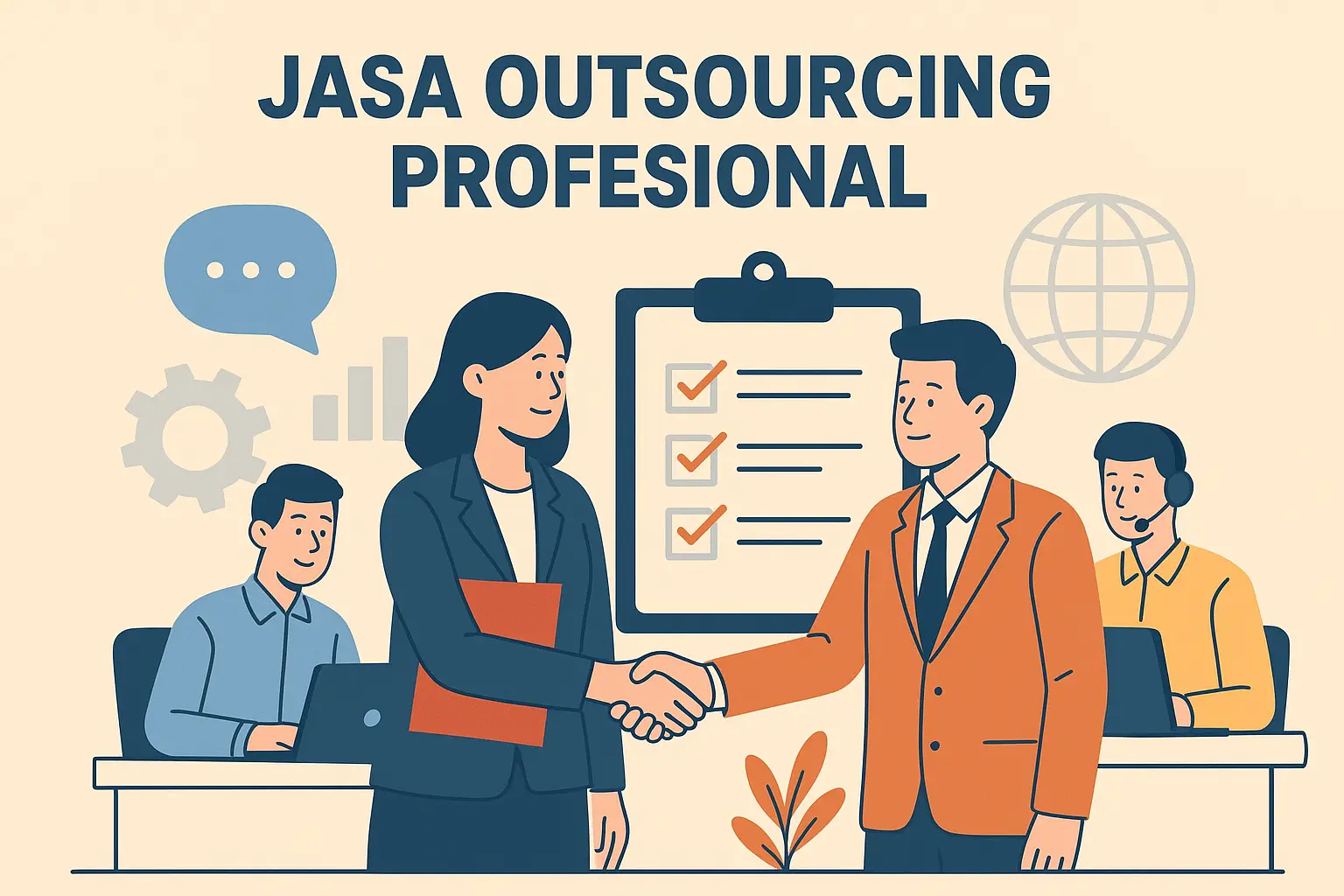 Read more about the article Jasa Outsourcing Profesional: Solusi Efisien untuk Kinerja Bisnis Modern