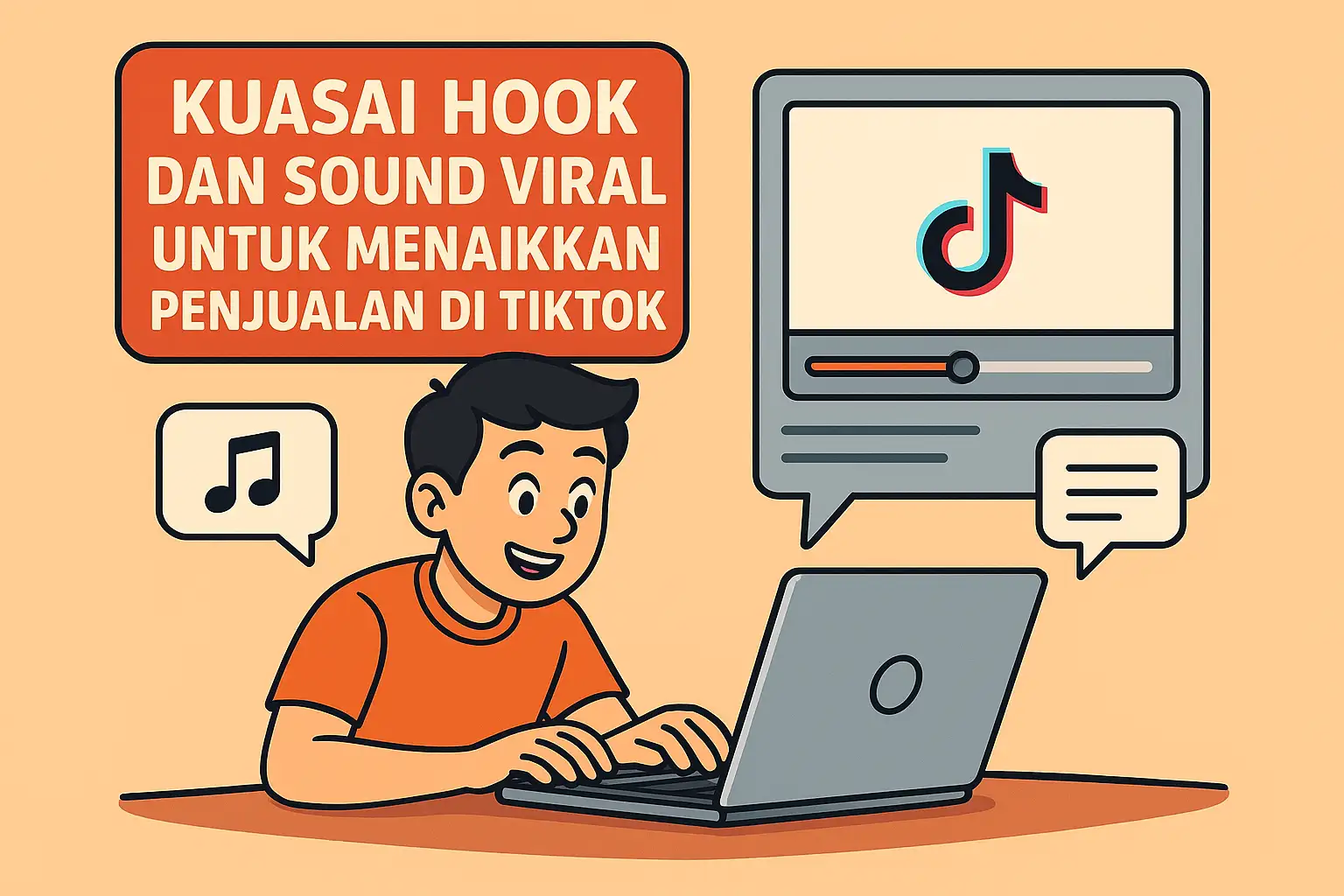 Read more about the article Kuasai Hook dan Sound Viral Untuk Menaikkan Penjualan di Tiktok