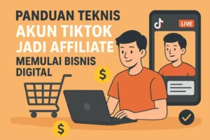 Read more about the article Panduan Teknis Akun Tiktok Jadi Affiliate Memulai Bisnis Digital